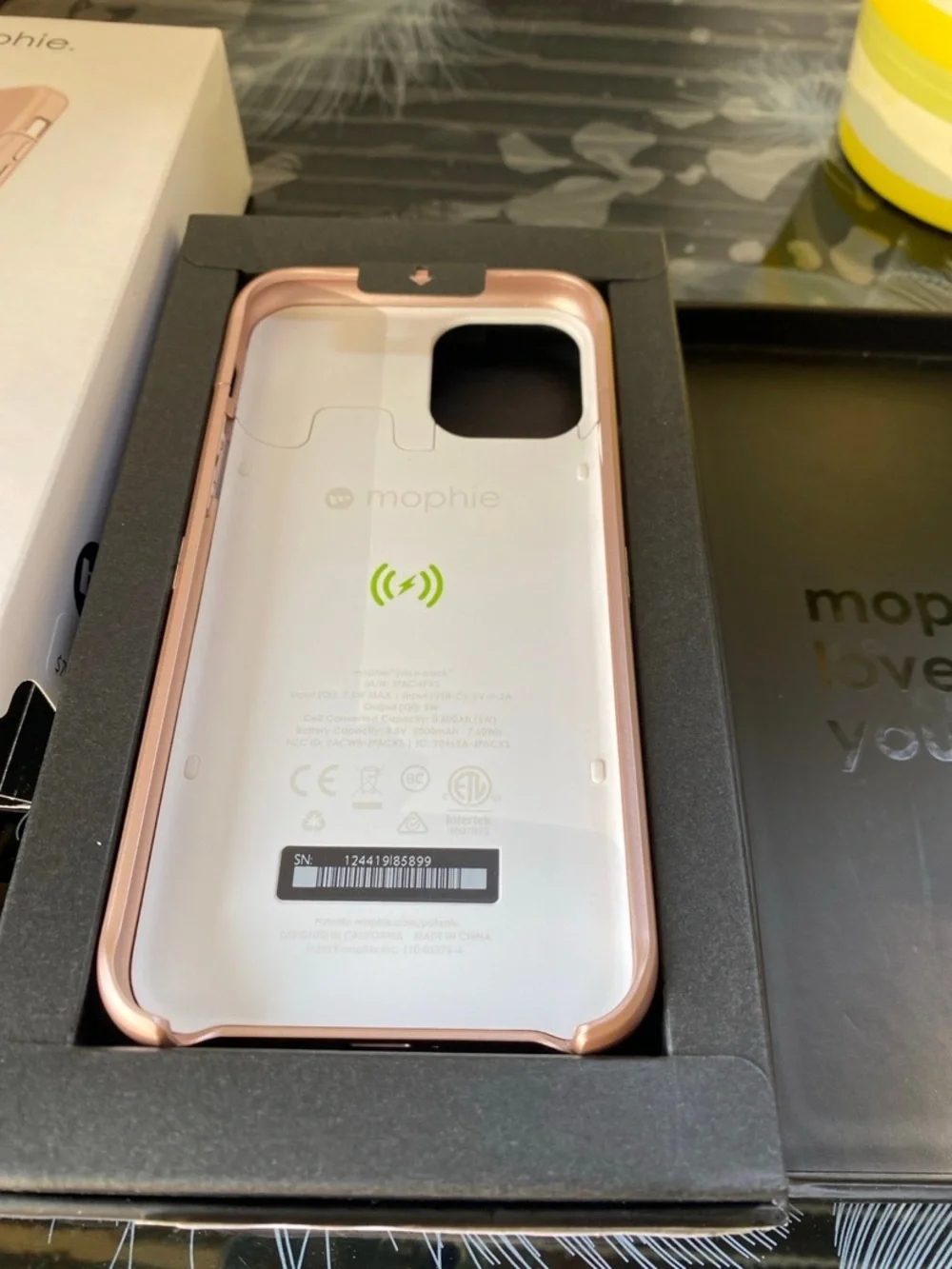 Mophie iPhone 11 Pro Juice Pack Access Pink Charging Case